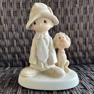 Precious Moments TO A SPECIAL DAD  Jonathan &David Figurine #E-5212 1995 Vintage